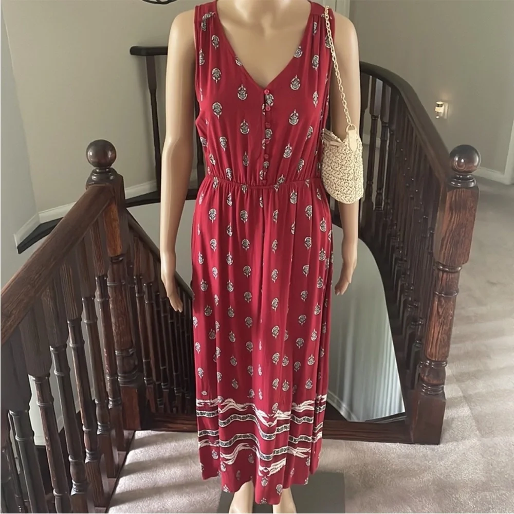 Old Navy sleeveless maxi dress size S - Picture 6 of 8